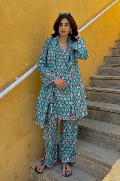 Zara Turquoise Cordset