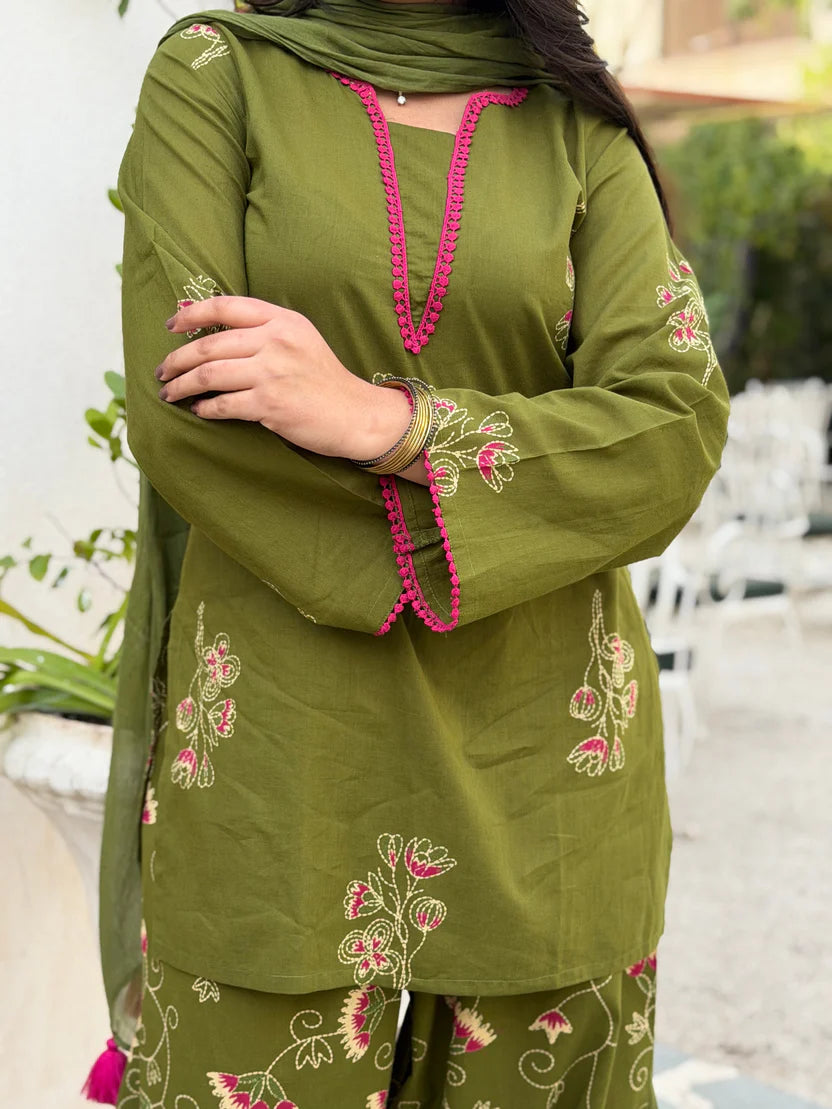 Zoya Floral Grace Salwar Suit