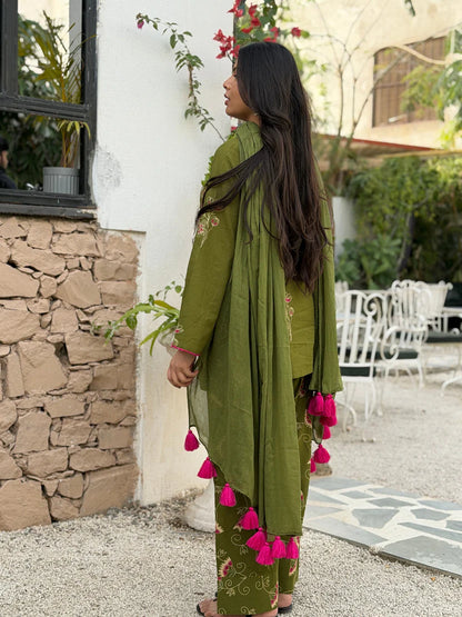 Zoya Floral Grace Salwar Suit