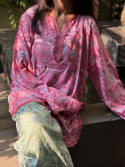 Paisley Breeze Kurta Set