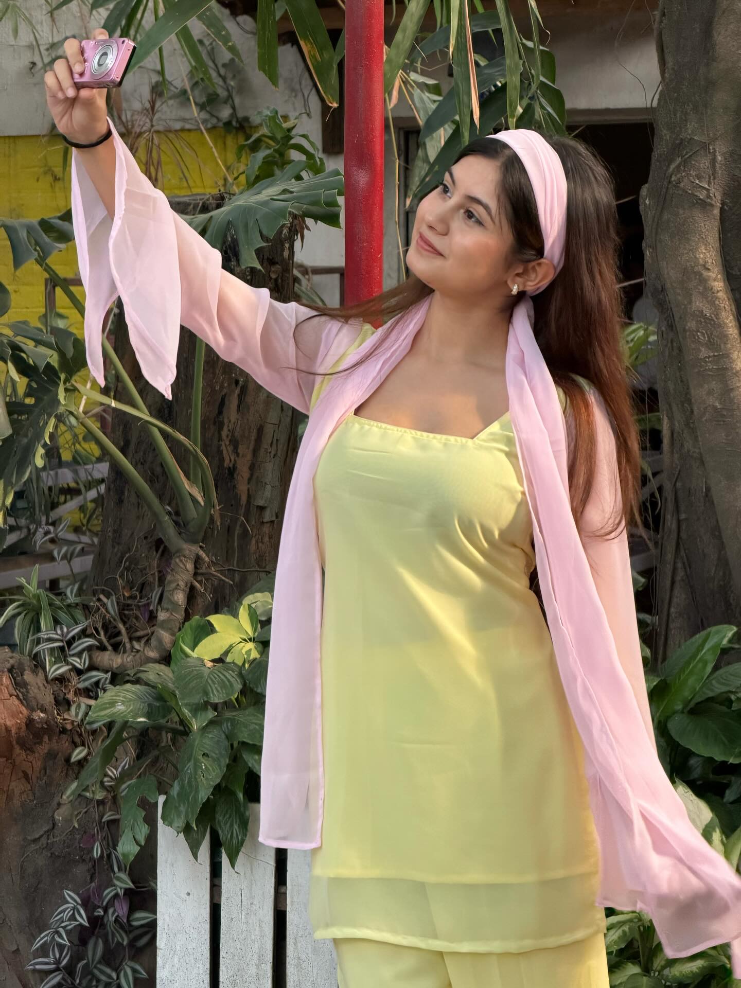 Aarohi Sunshine Kurti & Palazzo Set