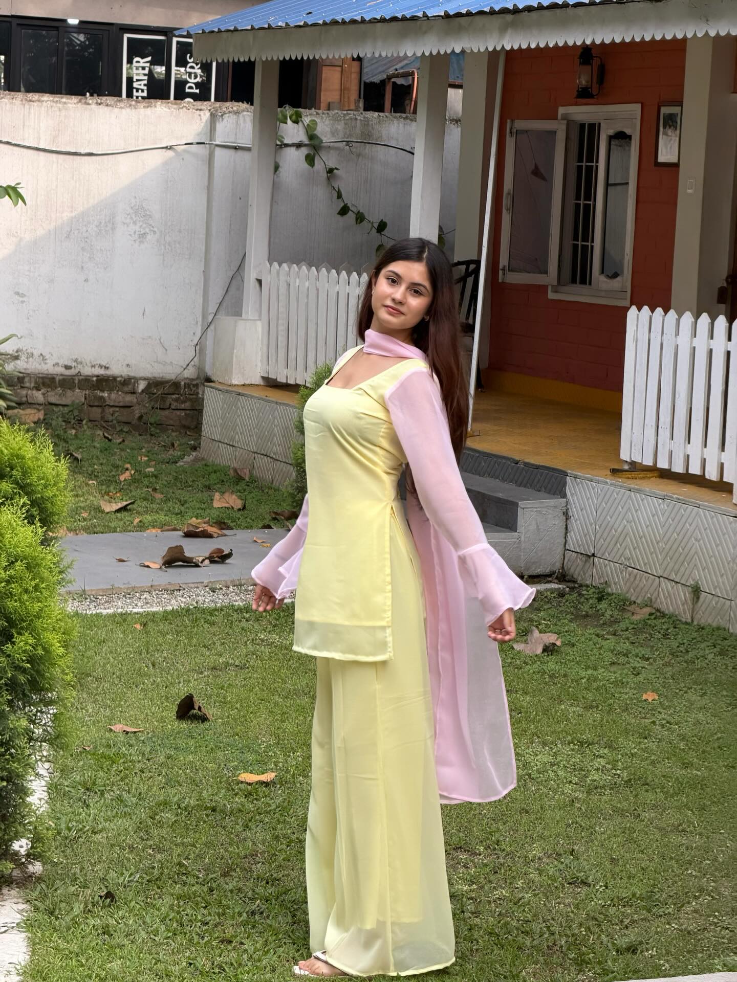 Aarohi Sunshine Kurti & Palazzo Set