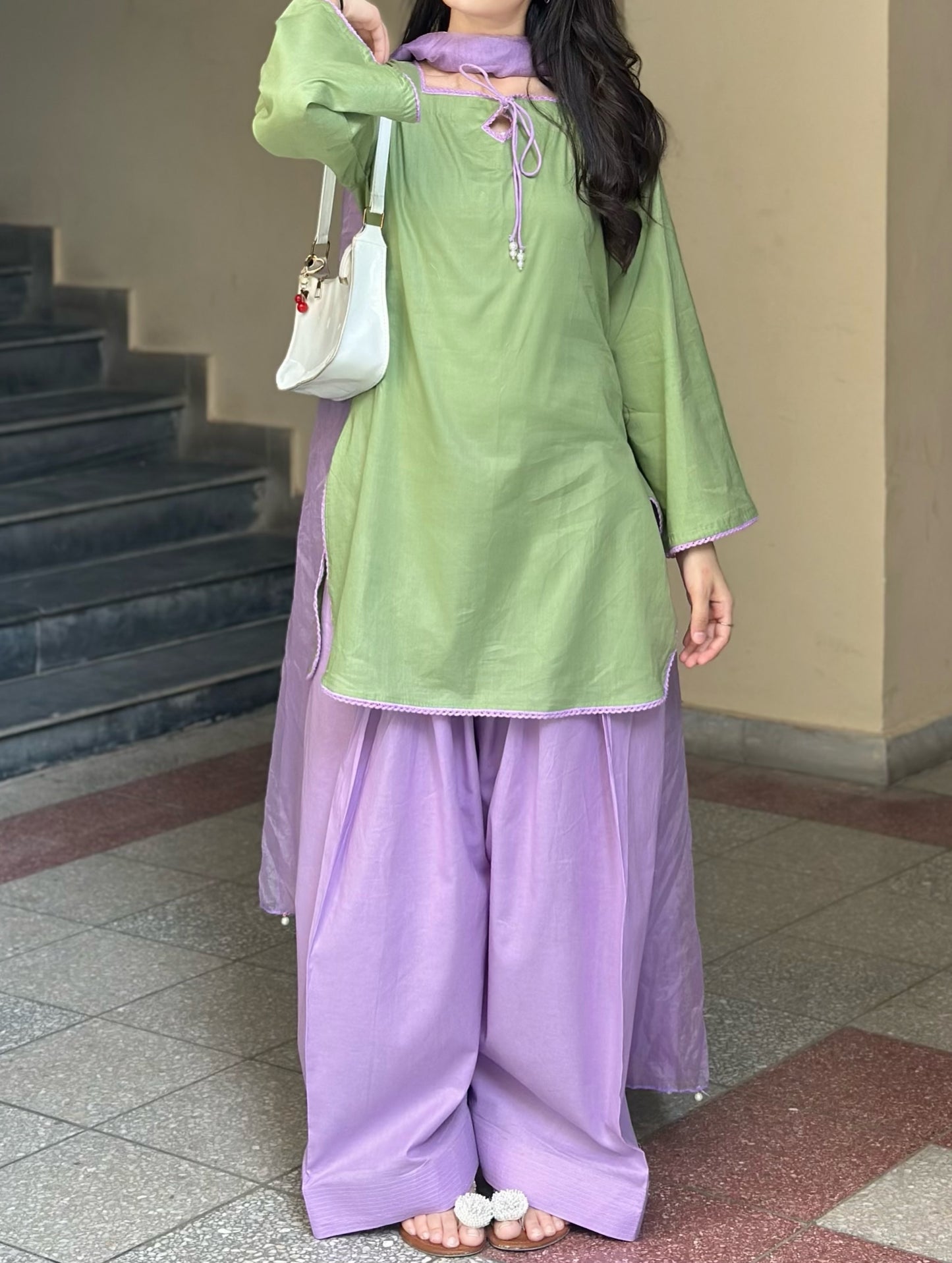 Riva Mint Blossom Farsi Salwar Set