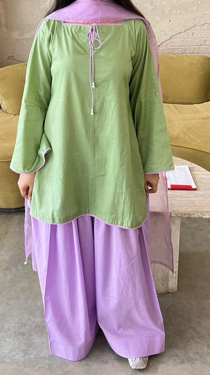 Riva Mint Blossom Farsi Salwar Set