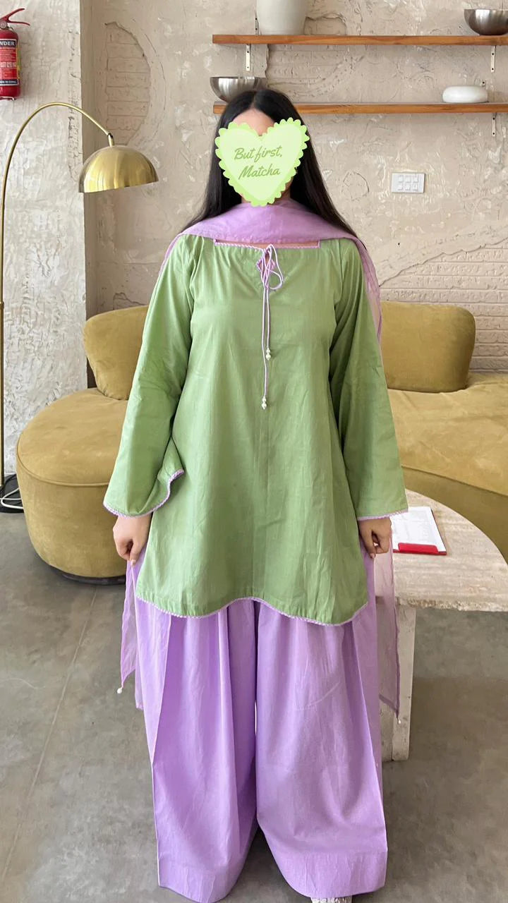 Riva Mint Blossom Farsi Salwar Set