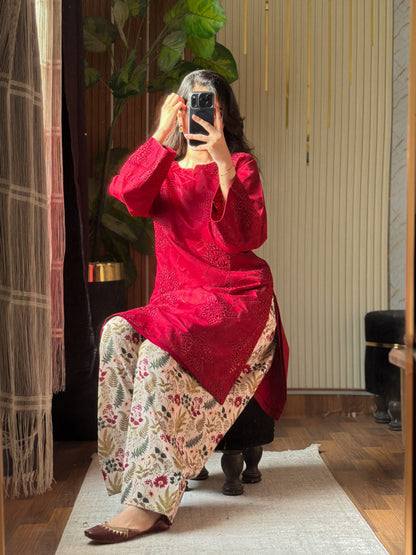 Mehak Noor Embroidered Cotton Co-Ord Set